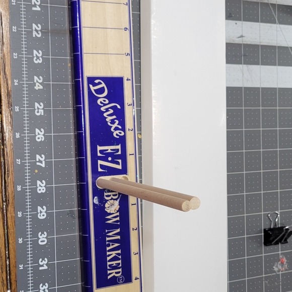 Deluxe EZ Bow Maker with Wooden Dowel - Blue Accent - Picture 2 of 5